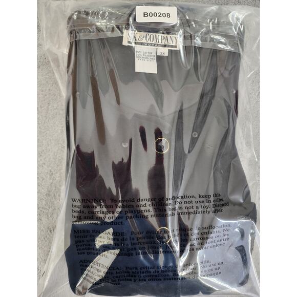 Vintage SK & Company Velvet Velour Sequin Beaded Jumpsuit Size 2X Black Bow - Picture 13 of 13